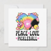 Frieden Liebe Pickleball (Vorderseite)