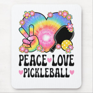 Frieden Liebe Pickleball Mousepad