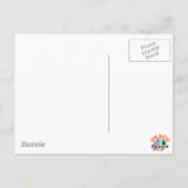 Frieden Liebe Postkarte (Rückseite)