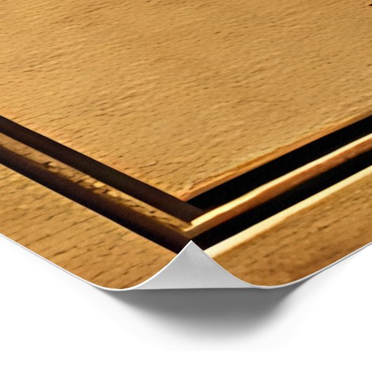 Frieden, Liebe, Rock'n'Roll Poster (Ecke)