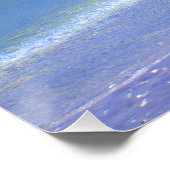 Frieden, Liebe, Sandy Feet Poster (Ecke)