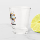 Frieden, Liebe, Schulbus Schnapsglas (Rechts)