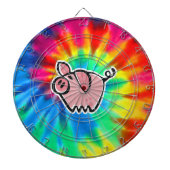 Frieden, Liebe, Schweine Dartscheibe (vorne)