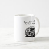 Frieden Liebe S'mores Camping Mama Outdoor Glückli Kaffeetasse (VorderseiteRechts)