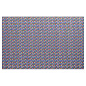 Frieden, Liebe, Softball on Blue Design Stoff (Yard (91,4 cm))