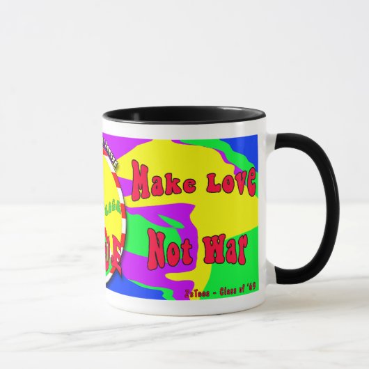 Frieden-Liebe Tasse (Rechts)