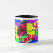 Frieden-Liebe Tasse (Zentrum)