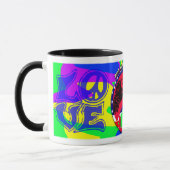 Frieden-Liebe Tasse (Links)