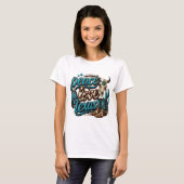Frieden Liebe Texas T-Shirt (Vorne ganz)