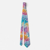 Frieden Liebe Tie-Dye Krawatte (Rückseite)