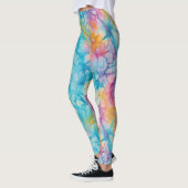 Frieden Liebe Tie-Dye Leggings (Links)