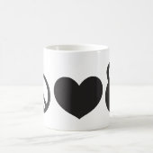 Frieden, Liebe u. Kettlebell" Tasse (Mittel)