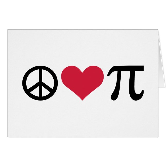 Frieden, Liebe u. PU (Vorderseite (Horizontal))