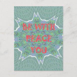 Frieden, Liebe und afrikanische Printmedien: Fried Postkarte