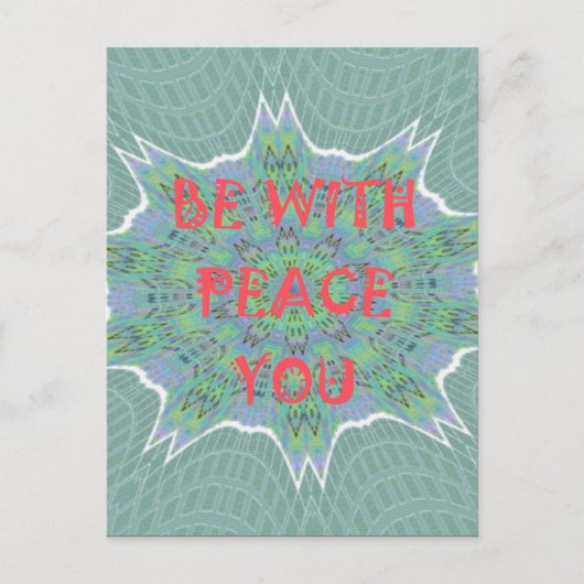 Frieden, Liebe und afrikanische Printmedien: Fried Postkarte (Vorderseite)