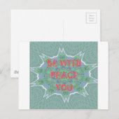 Frieden, Liebe und afrikanische Printmedien: Fried Postkarte (Vorne/Hinten)