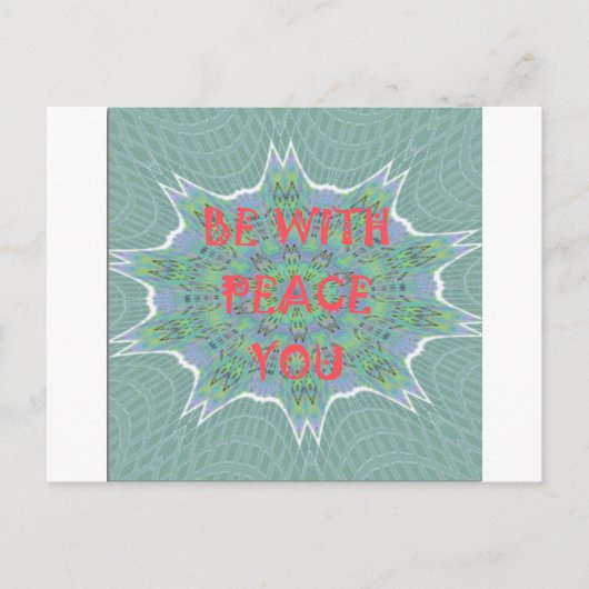 Frieden, Liebe und afrikanische Printmedien: Fried Postkarte (Vorderseite)