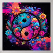 Frieden, Liebe und Blume - Poster (Vorne)