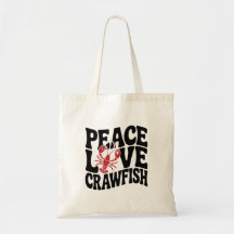 Frieden Liebe und Crawfish Cajun Name