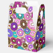 Frieden Liebe und Donuts Geschenkschachtel (Offen)