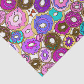 Frieden Liebe und Donuts Seidenpapier (Detail)