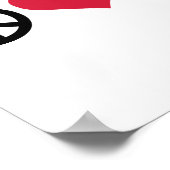 Frieden, Liebe und Frieden Poster (Ecke)