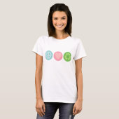 Frieden, Liebe und Gerecycelt T - Shirt (Vorne ganz)