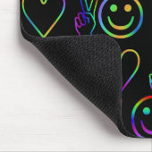 FRIEDEN , LIEBE UND GLÜCK MOUSEPAD (Ecke)