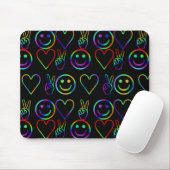 FRIEDEN , LIEBE UND GLÜCK MOUSEPAD (Mit Mouse)