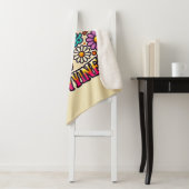 Frieden, Liebe und Grooviness Sherpa Blanket Sherpadecke (Beispiel)