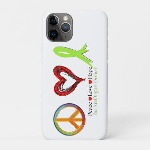 Frieden Liebe und Hoffnung Case-Mate iPhone Hülle