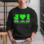 Frieden, Liebe und Hoffnung Sweatshirt