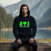 Frieden, Liebe und Hoffnung Sweatshirt