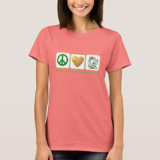 Frieden, Liebe und Kobolde T-Shirt