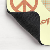 Frieden, Liebe und Lager; Wombats Mousepad (Ecke)