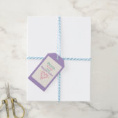 Frieden, Liebe und Pfefferminze Geschenkanhänger (Mit Garn)