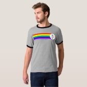 Frieden, Liebe und Roboter T-Shirt (Vorne ganz)