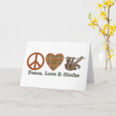 Frieden, Liebe und Slots Karte (Gelbe Blume)