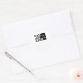 Frieden Liebe und Wissenschaft! Aufkleber (Umschlag)