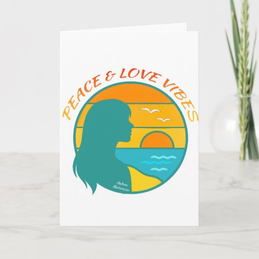 Frieden & Liebe Vibes (Vorderseite)