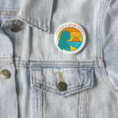 Frieden & Liebe Vibes Button (Beispiel)