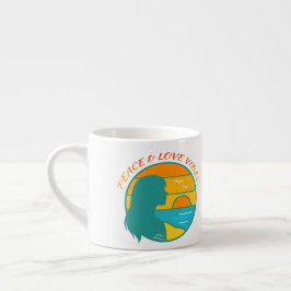Frieden & Liebe Vibes Espressotasse