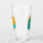 Frieden & Liebe Vibes Glas (Rechts)