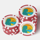 Frieden & Liebe Vibes Pokerchips (Stapel)