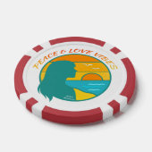 Frieden & Liebe Vibes Pokerchips (Einzeln)