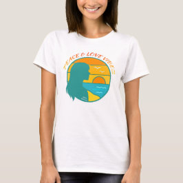 Frieden & Liebe Vibes T-Shirt