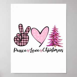 Frieden Liebe Weihnachten - Lustiges Weihnachts-th Poster