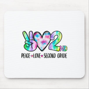 Frieden Liebe Zweite Klasse 2. Erster Schultag Te Mousepad