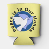 FRIEDEN LIEGT IN UNSERER HAND DOSENKÜHLER (Vorderseite)