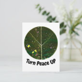 Frieden machen postkarte (Stehend Vorderseite)